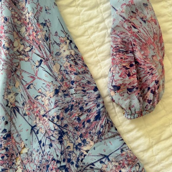 BCBGMaxAzria Pastel Floral Dress - Picture 3 of 6